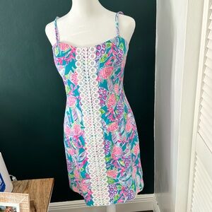 Lilly Pulitzer, like new tieback dress sz 10